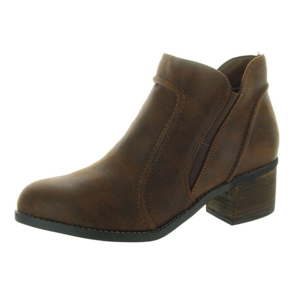 Bella Vita Kensie Ankle Booties Block Heel - Picture 1 of 10